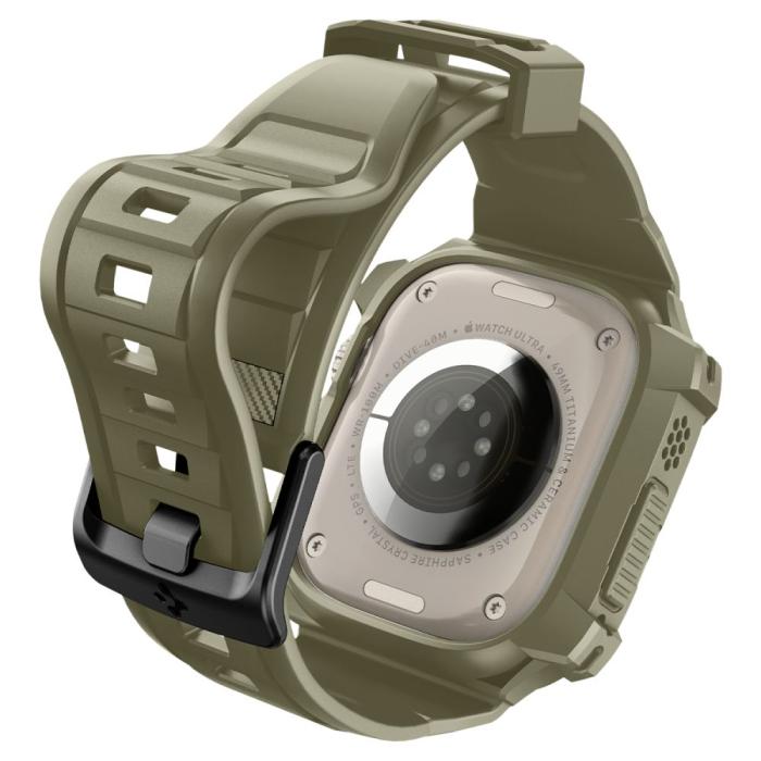 Bild 6, Spigen Spigen Apple Watch Ultra 49 mm Skal/Armband Rugged Armor 'Pro'