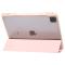  iPad Pro 13 2025/2024 Tri-Fold Fodral Med Penhållare Ljus Rosa