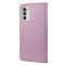  Motorola Moto G52/G82 Fodral Blommigt Tryck Ljus Lila
