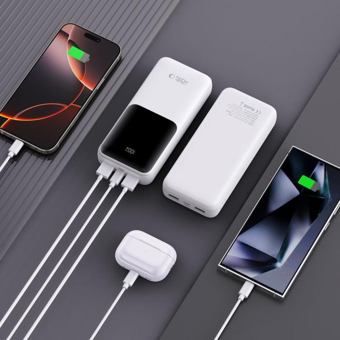 Bild 6, Tech-Protect Tech-Protect 20000 mAh 22.5W Powerbank Vit
