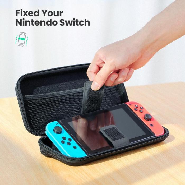 Bild 3, UGREEN UGREEN Nintendo Switch Hård Förvaringsväska Svart