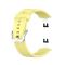  Silikon Armband För Huawei Watch Fit - Gul