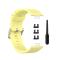 Silikon Armband För Huawei Watch Fit - Gul