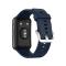  Silikon Armband För Huawei Watch Fit - Mörk Blå