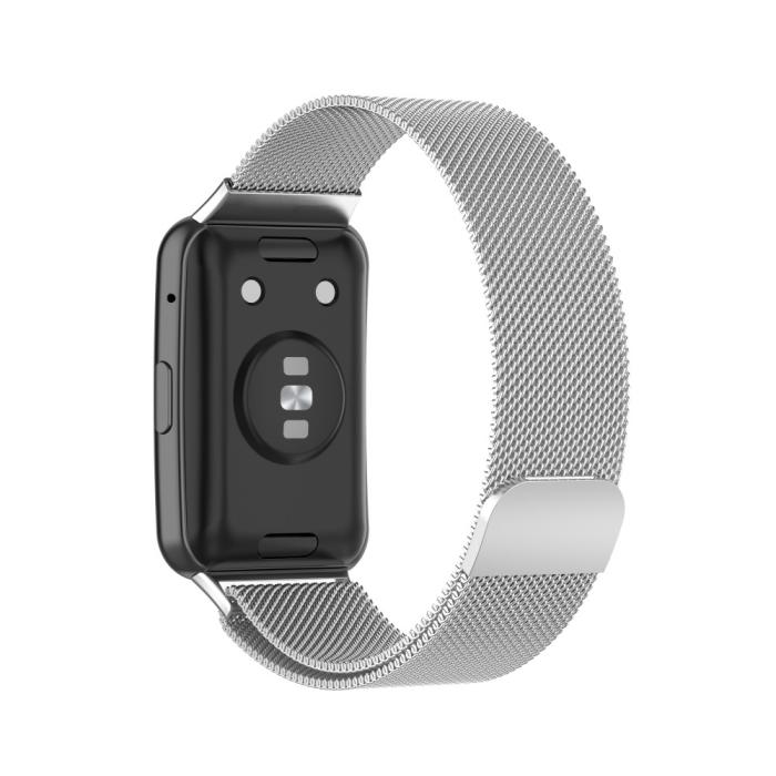 Bild 3,  Milanese Loop Metall Armband Huawei Watch Fit - Silver