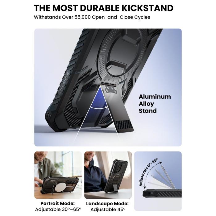 Bild 4, Supcase Supcase Samsung Galaxy S26 Skal MagSafe Iblsn ArmorBox Svart