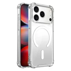  iPhone 18 Pro / 17 Pro Skal MagSafe Shookproof Transparent