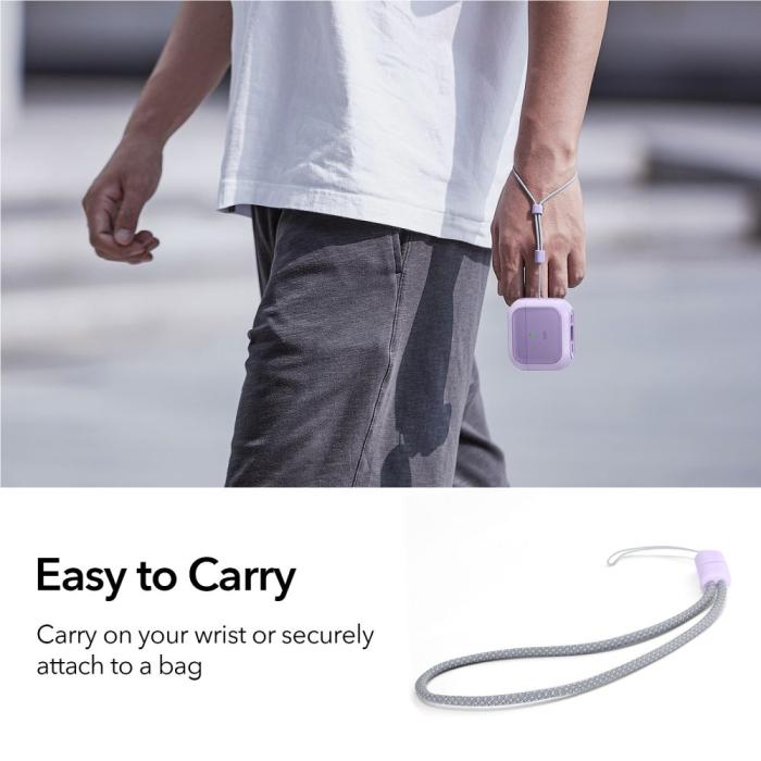 Bild 6, ESR ESR AirPods 4 Skal MagSafe Orbit HaloLock Lila