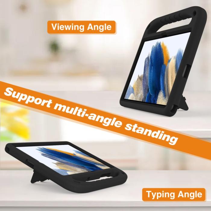 Bild 3,  Samsung Galaxy Tab A11 Plus / Tab A9 Plus Skal EVA Kickstand Svart