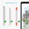  Apple Pencil 1/2 Metall Utbytesspets / Replacement Tip Vit