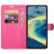  Nokia XR20 Fodral Litchi Läder Rosa
