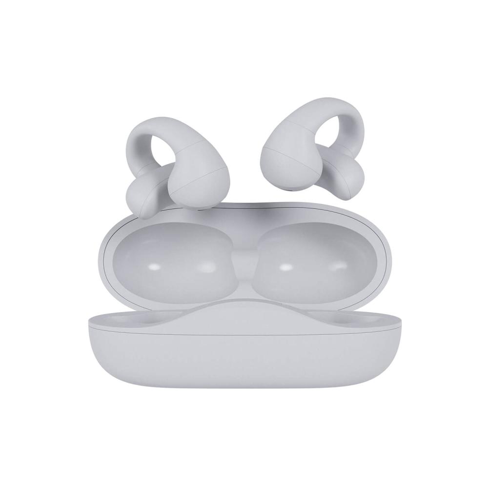 Happy Plugs Happy Plugs In-Ear Hörlurar Clip OWS True-Wireless Vit