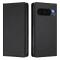 Google Pixel 10/10 Pro / 9/9 Pro Fodral RFID Litchi Läder Svart