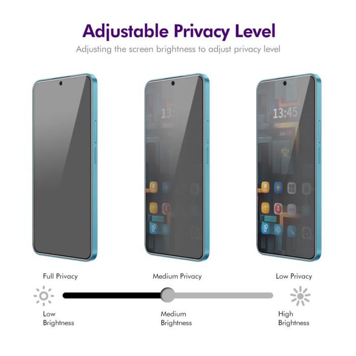 Bild 4, ENKAY ENKAY Xiaomi 14T Pro/14T Skärmskydd Heltäckande Privacy