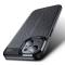  iPhone 15 Plus Skal Litchi Textur Svart