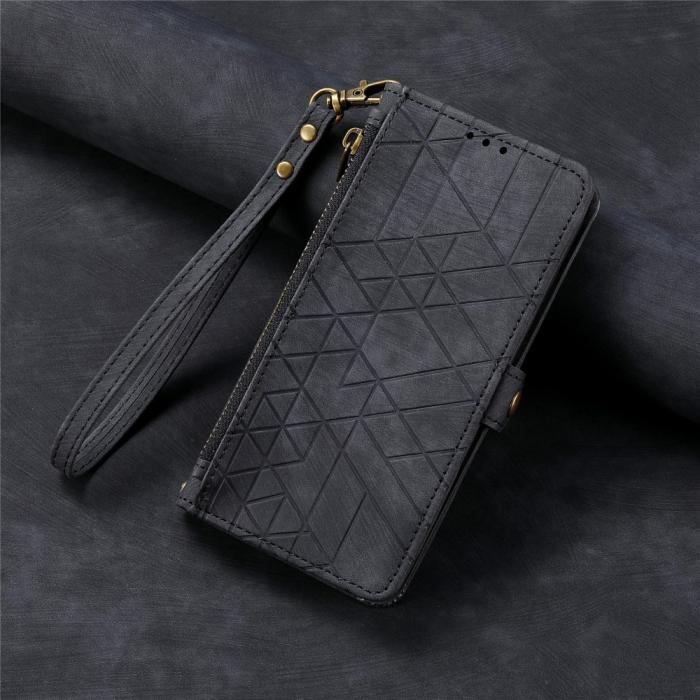 Bild 6,  iPhone 15 Plus Fodral Geometri Med Snodd Svart