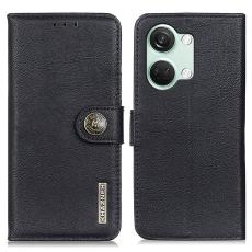 KHAZNEH KHAZNEH OnePlus Nord 3 5G Fodral L&auml;der Svart