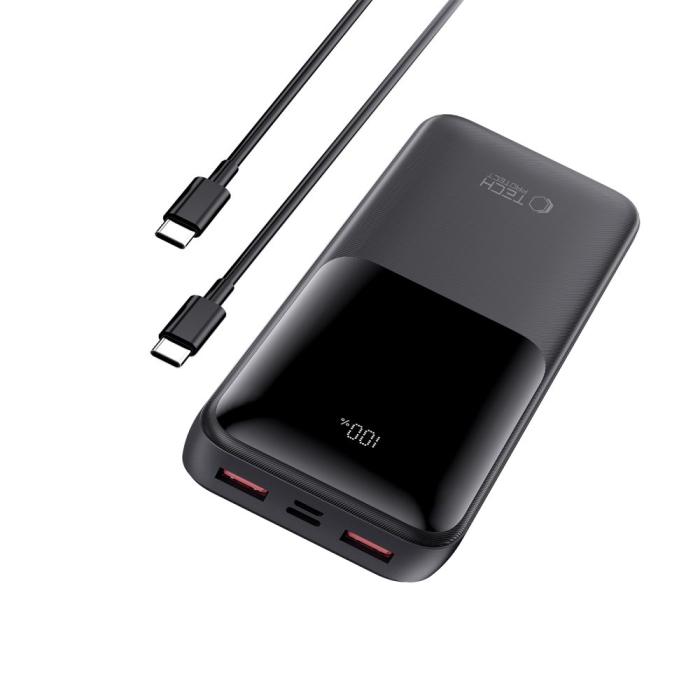Bild 4, Tech-Protect Tech-Protect 20000 mAh 22.5W Powerbank Svart