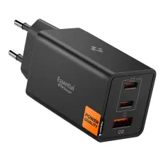 Spigen Spigen 67W V&auml;ggladdare 2x USB-C / USB-A Essential Svart