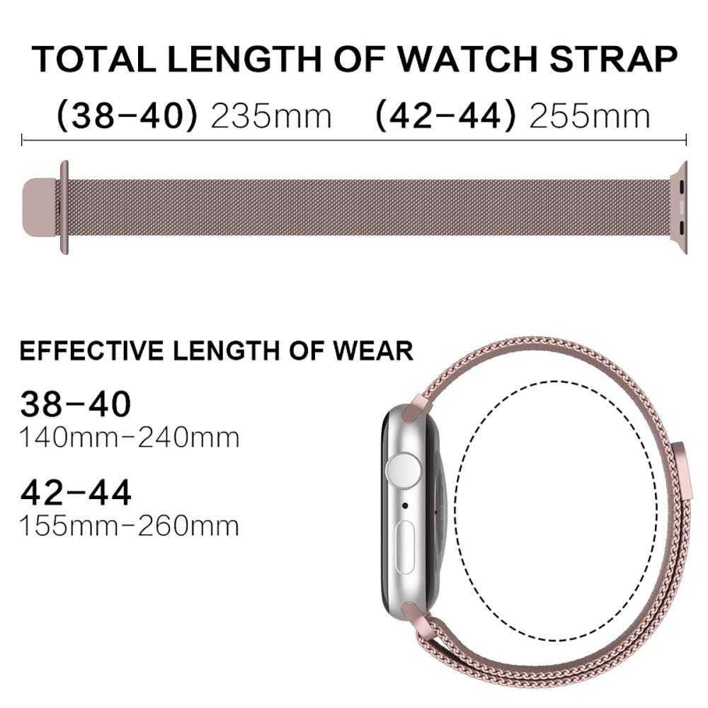 ColorPop ColorPop Milanese Loop Metall Armband Apple Watch 38/40/41/42 mm