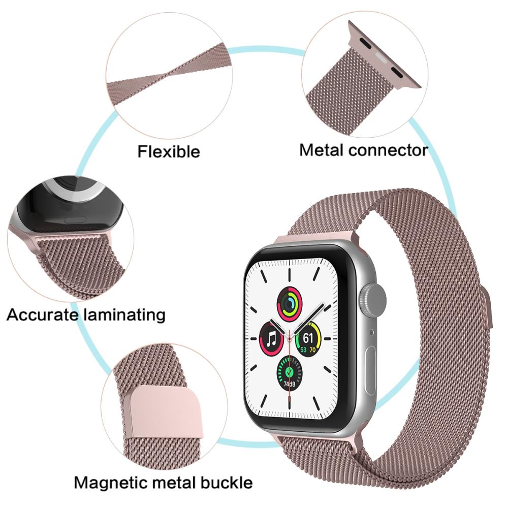 ColorPop ColorPop Milanese Loop Metall Armband Apple Watch 38/40/41/42 mm