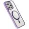 ColorPop ColorPop iPhone 15 Pro Max Skal CH MagSafe Transparent/Lila