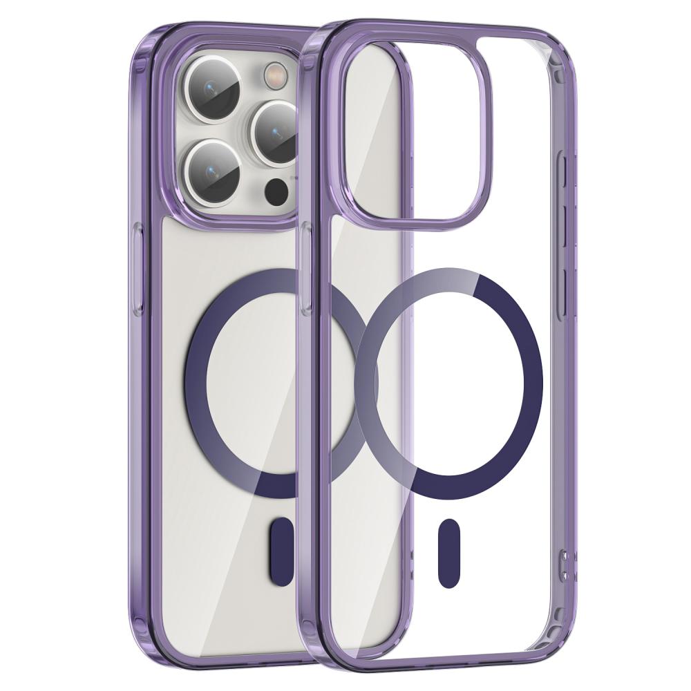 ColorPop ColorPop iPhone 15 Pro Max Skal CH MagSafe Transparent/Lila