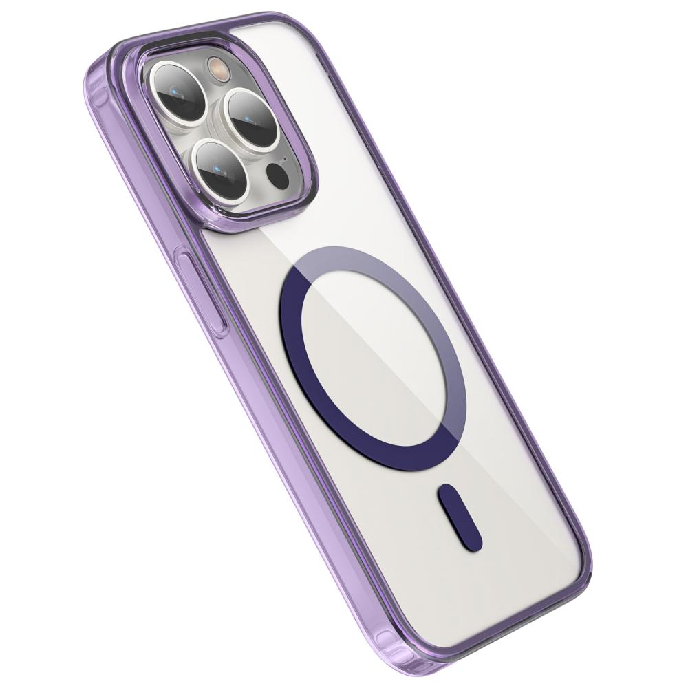 ColorPop ColorPop iPhone 15 Pro Max Skal CH MagSafe Transparent/Lila