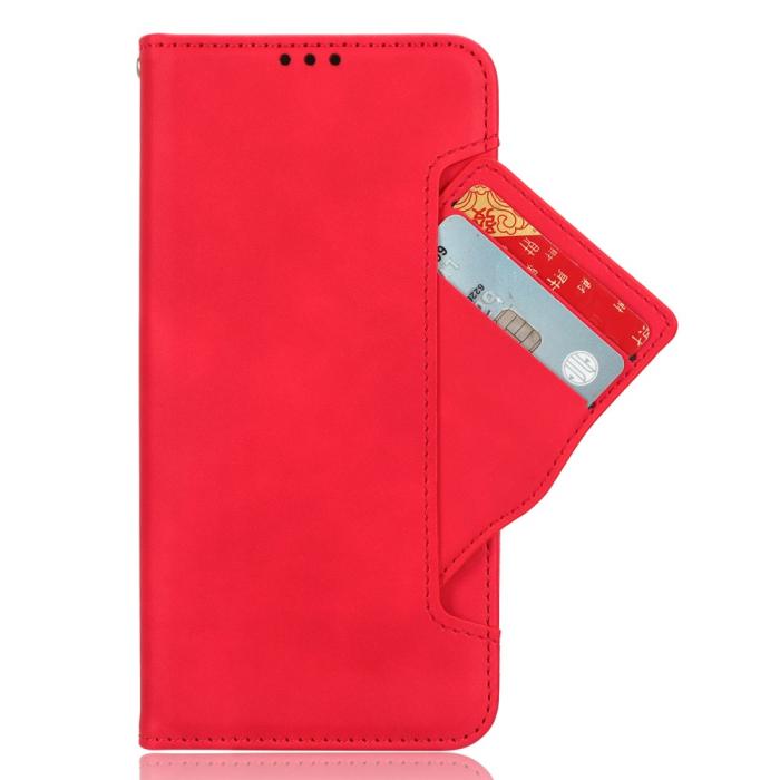 Bild 6,  Xiaomi Redmi Note 14 4G Fodral Med Avtagbart Kortfack Röd