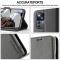LC.IMEEKE LC.IMEEKE Xiaomi 12T / 12T Pro Fodral Läder Svart