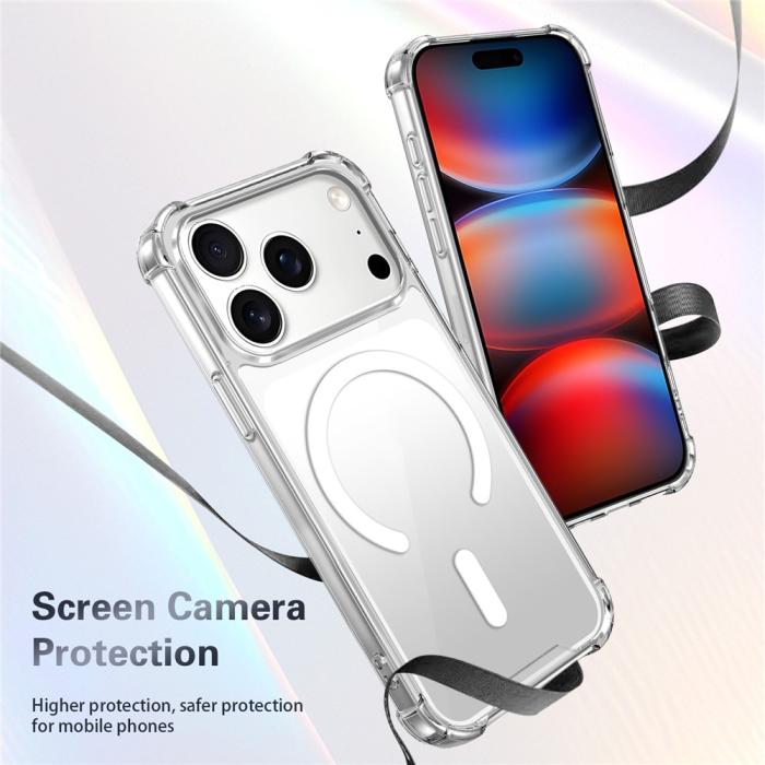 Bild 6,  iPhone 18 Pro / 17 Pro Skal MagSafe Shookproof Transparent