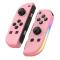  Nintendo Switch Joy-Con Kontroll RGB Rosa