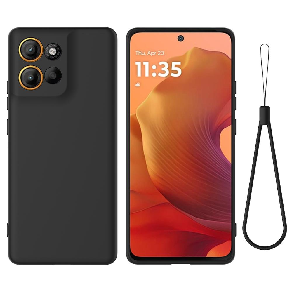  Motorola Moto G56 5G Skal Liquid Silikon Svart