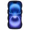  iPhone 17 Mobilskal Wavy Svart
