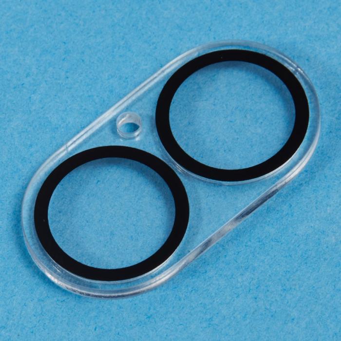 Bild 4,  iPhone 16 Plus/16 Linsskydd Härdat Glas Black Rings
