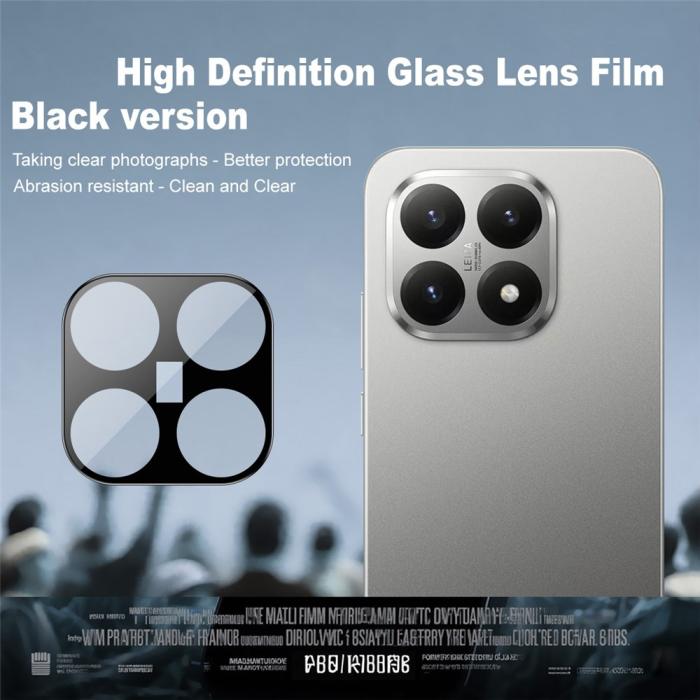 Bild 2, IMAK IMAK Xiaomi 15T Linsskydd Härdat Glas Svart