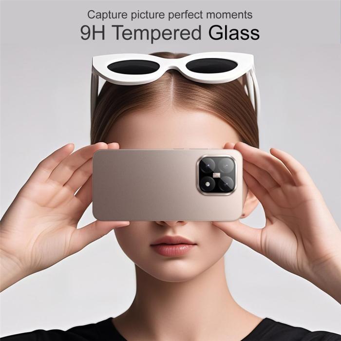 Bild 3, IMAK IMAK Xiaomi 15T Linsskydd Härdat Glas Svart