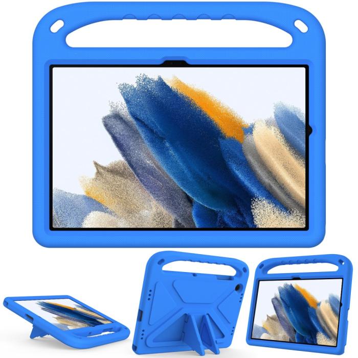 Bild 2,  Samsung Galaxy Tab A9 Plus Skal EVA Kickstand Blå