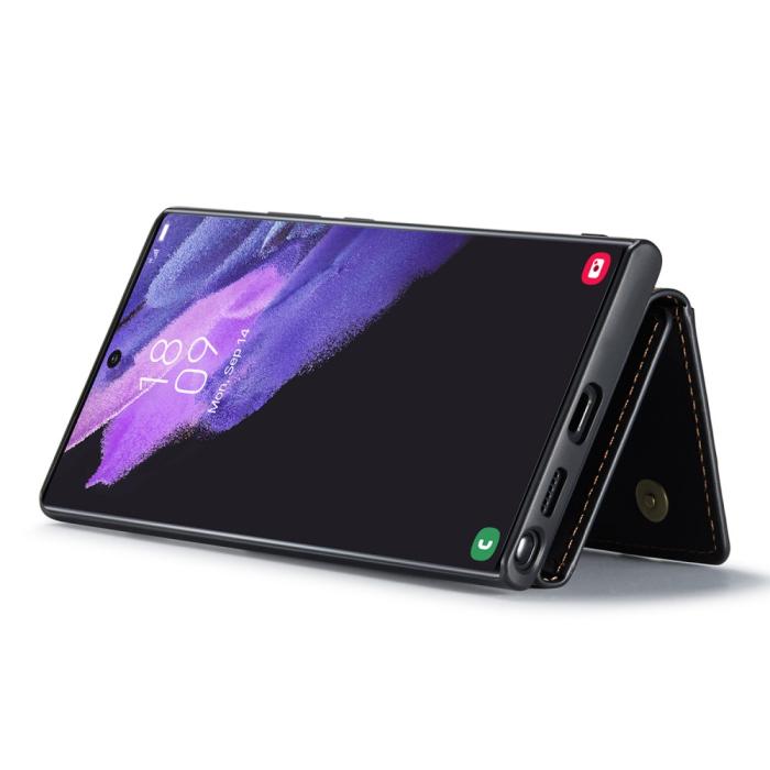 Bild 3, DG.MING DG.MING Galaxy S25 Ultra Skal Med Magnetisk Plånbok Svart