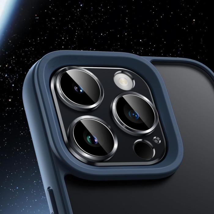 Bild 2, HOFI HOFI iPhone 16 Pro / 16 Pro Max Linsskydd AluCam Pro+ Svart