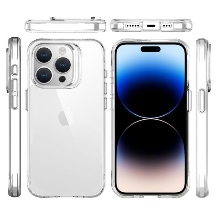 Bild 2,  iPhone 16 Pro Skal TPU Transparent