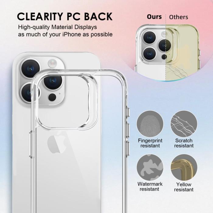 Bild 6,  iPhone 16 Pro Skal TPU Transparent