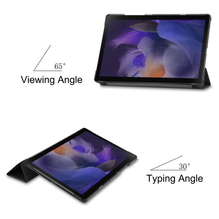 Bild 6,  Samsung Galaxy Tab A8 10.5 (2021) Fodral Tri-Fold Dont Touch Me