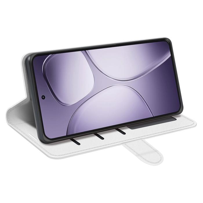 Bild 3,  Xiaomi 14T Pro Fodral Crazy Horse Läder Vit