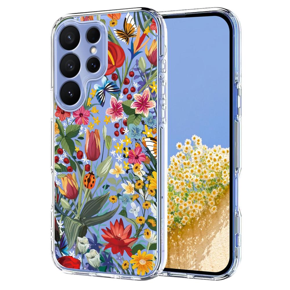  Samsung Galaxy S26 Ultra Skal Med Tryck Blommor