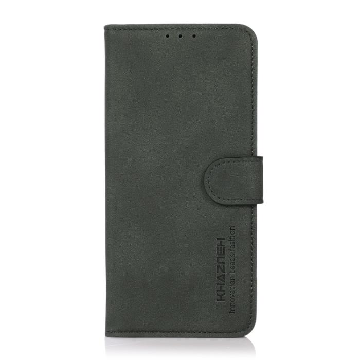 Bild 2, KHAZNEH KHAZNEH Xiaomi 13 Pro 5G Fodral Retro Läder Grön