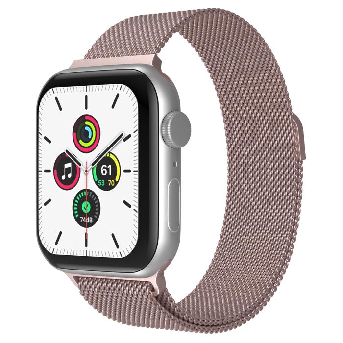Bild 2, ColorPop ColorPop Milanese Loop Metall Armband Apple Watch 42/44/45/46/49 mm