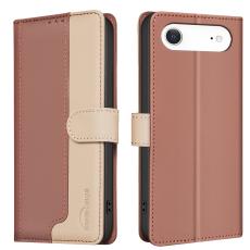 BINFEN BINFEN iPhone Air Fodral RFID Splicing Color Brun