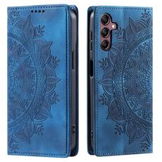  Samsung Galaxy A25 5G Fodral Flip Mandala L&auml;der Bl&aring;