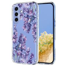  Samsung Galaxy A27 5G Skal TPU Blommor Bl&aring;regn